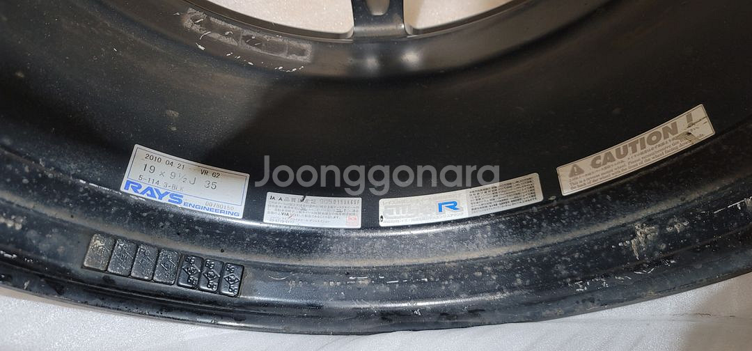 정품 볼크 G2 19인치휠 팝니다--2