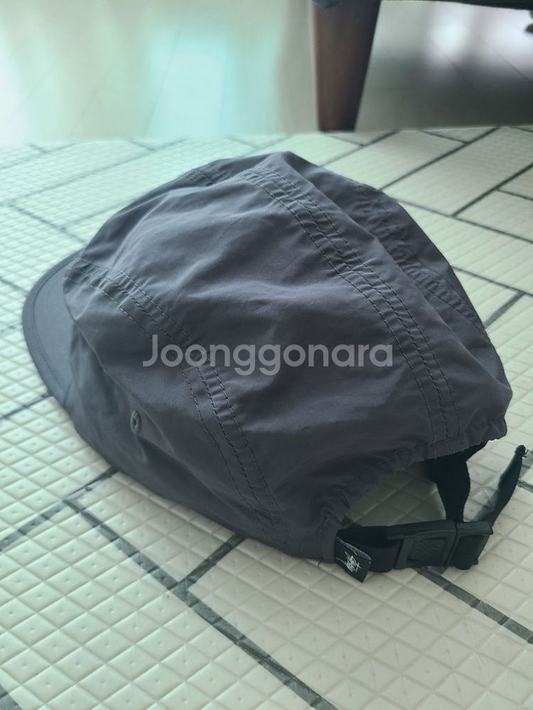 스투시 나일론 그레이 캠프캡--1