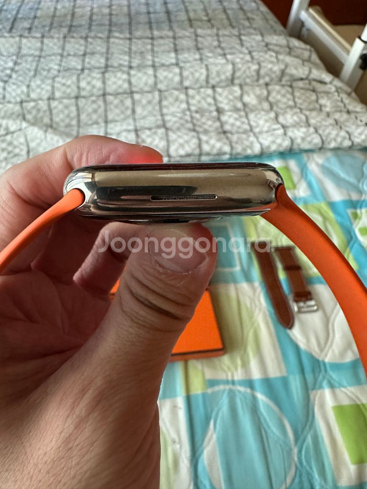 애플워치8 에르메스 45mm + 각종 정품 스트랩--3
