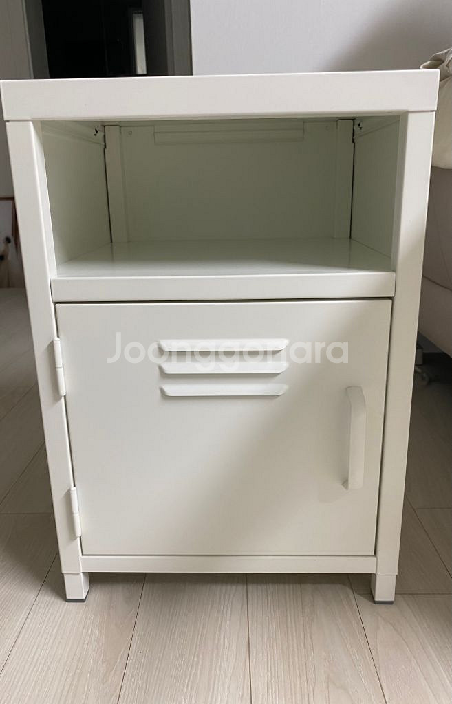 마켓비 철제 협탁 350510 화이트--2