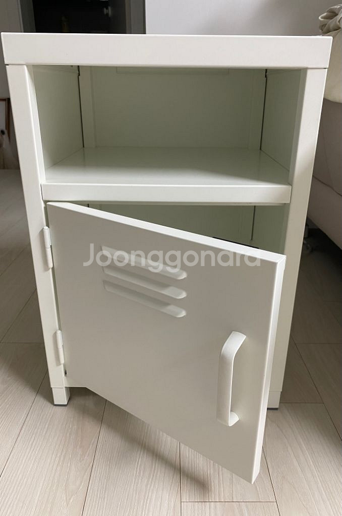 마켓비 철제 협탁 350510 화이트--4