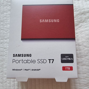 삼성 외장 ssd 1tb 레드 T7