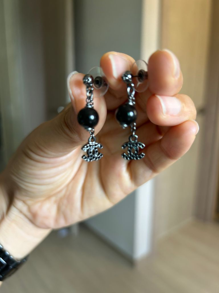 샤넬 귀걸이 정품--1