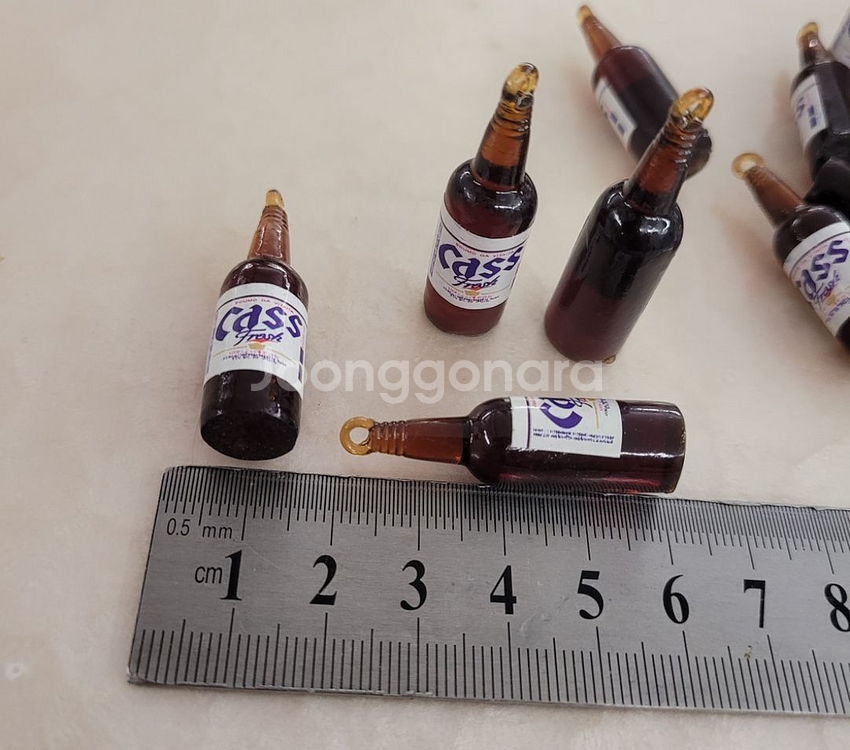 맥주파츠 미니어처 약 40미리 20개 일괄--1