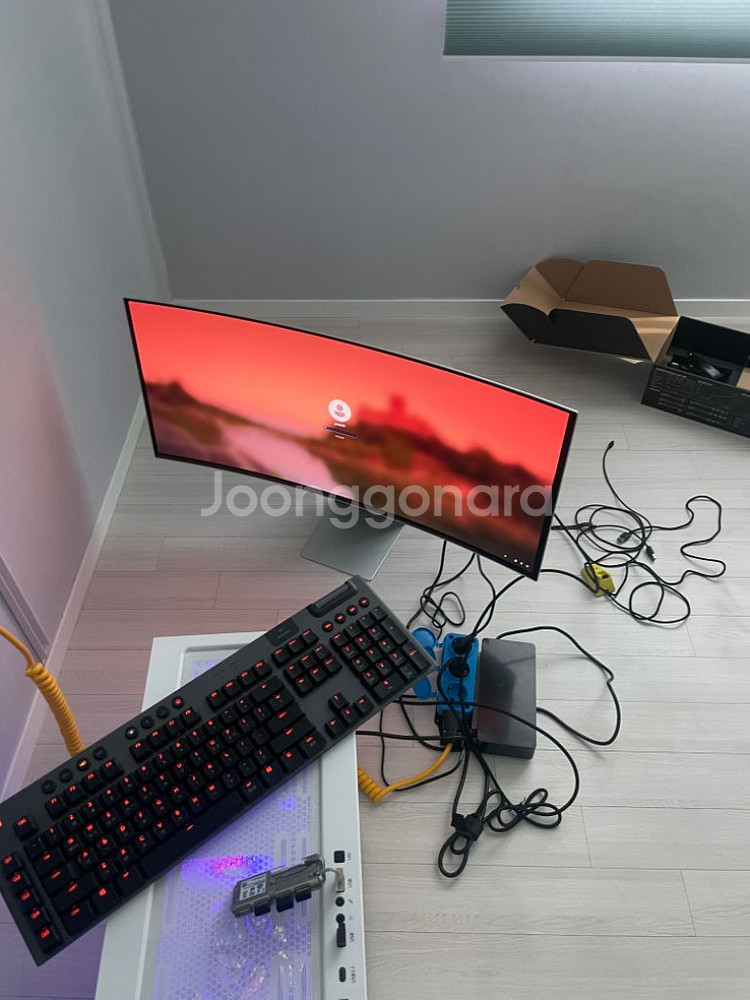 5800x3d 4090본체 , oled g8모니터--0