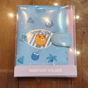 카카오프렌즈 홍콩 썸머호텔 라이언 여권 지갑
