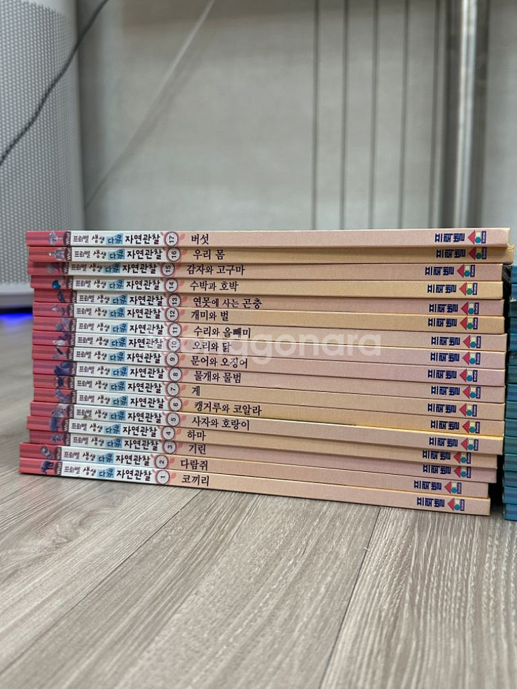 프뢰벨 자연관찰 전 50권 + DVD 전체 + 카드--1