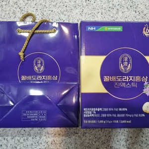 충북인삼농협 꿀배도라지 홍삼진액스틱 100포