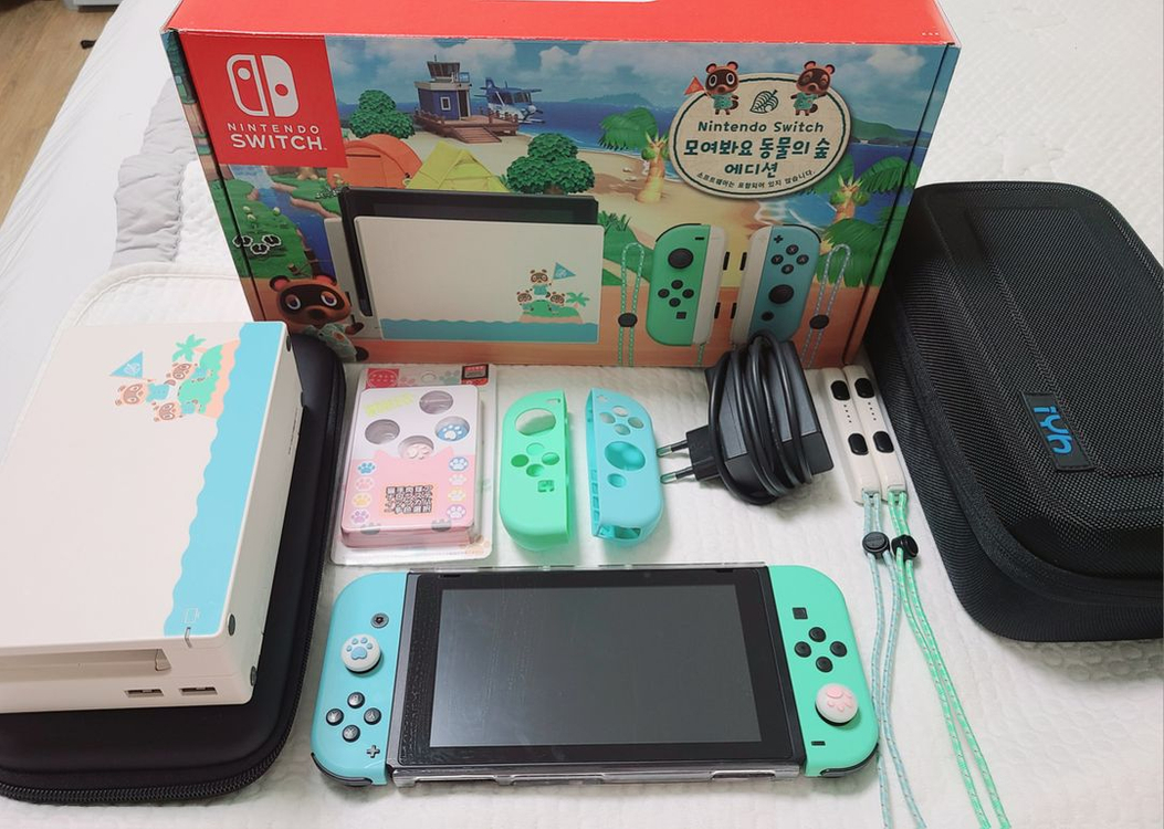 신형 닌텐도 스위치 +칩 풀셋--0