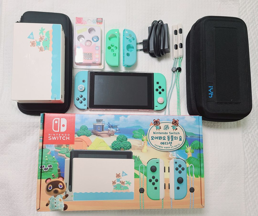 신형 닌텐도 스위치 +칩 풀셋--1