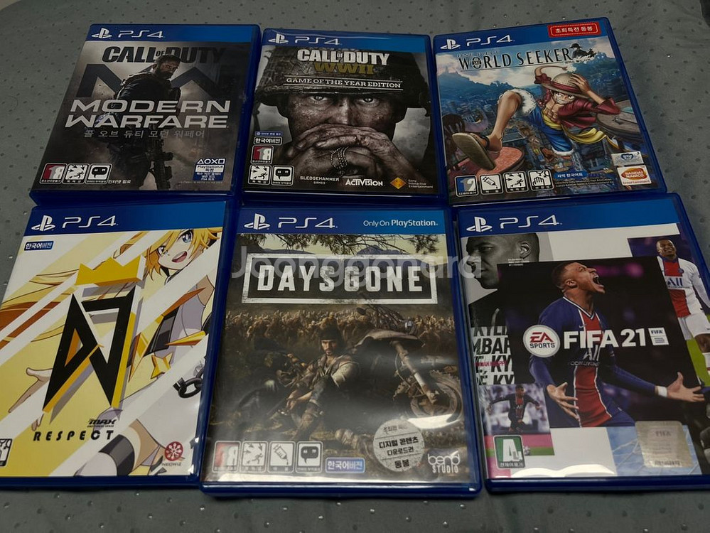 PS4 CD 팝니다 (6개)--0