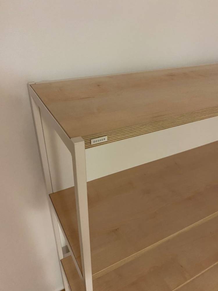 데스커 3단 오픈형 책장 선반--2