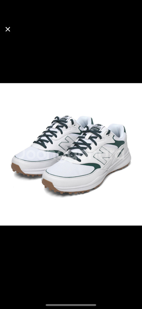 말본x뉴발란스 골프화 240size (헤리티지 한정판)--1