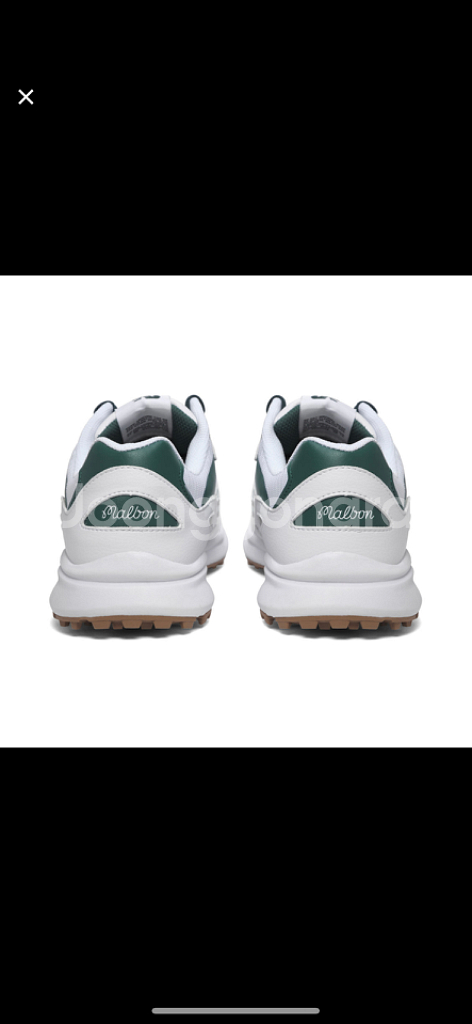 말본x뉴발란스 골프화 240size (헤리티지 한정판)--2