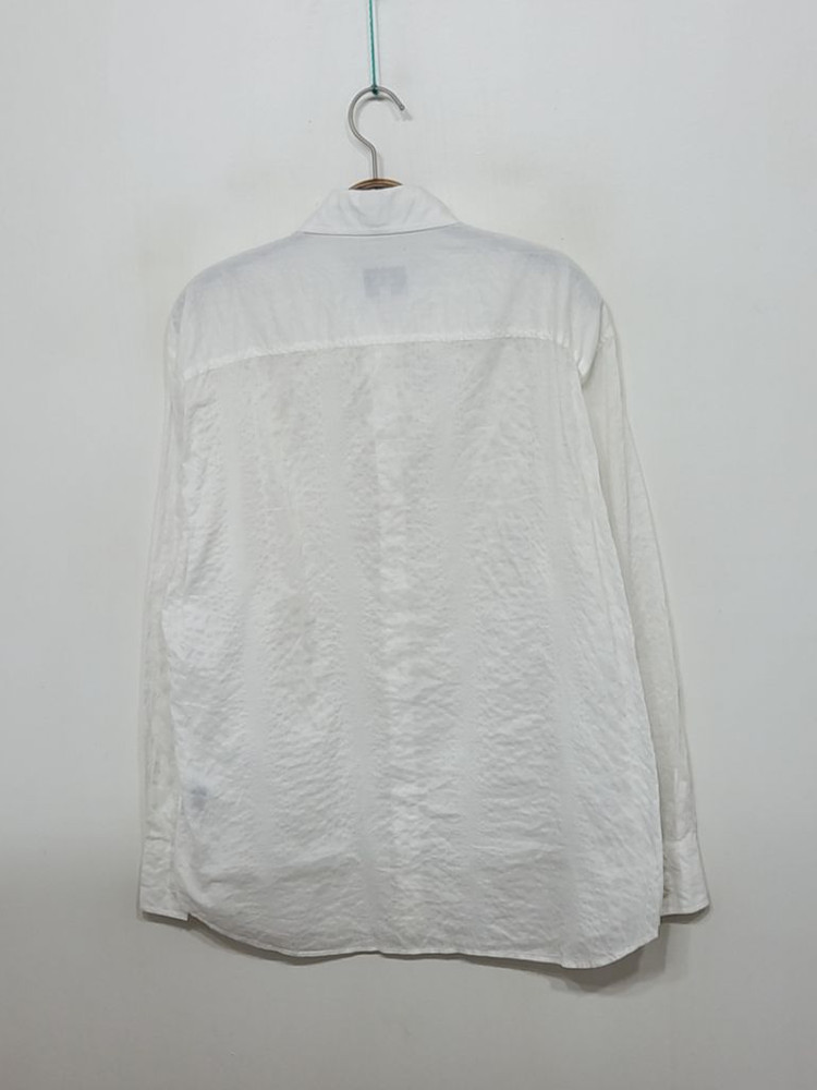 (L) 아르마니 시어서커 셔츠 스트라이프 남방--4