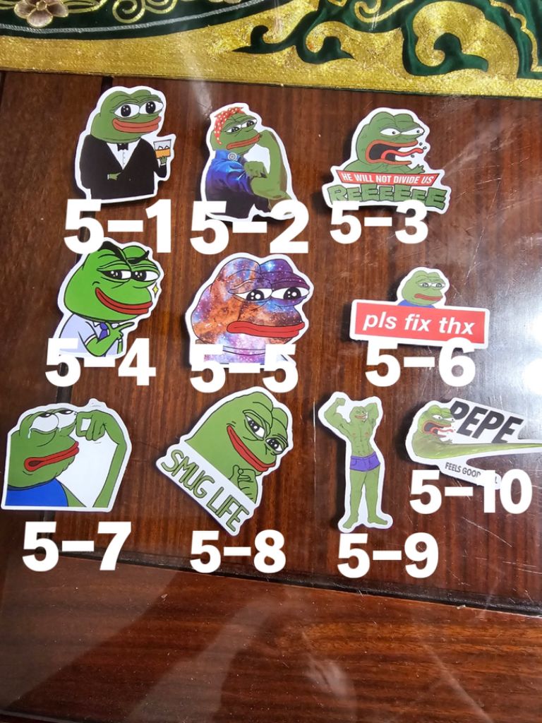 개구리 페페 스티커 | 중고나라 - 안심되는 중고거래