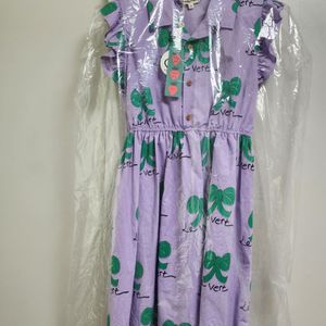 리미떼두두 퍼플리본 원피스 2XL 130