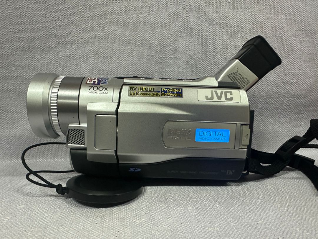 JVC 6mm테이프&SD카드 듀얼모드 캠코더,작동외관굿