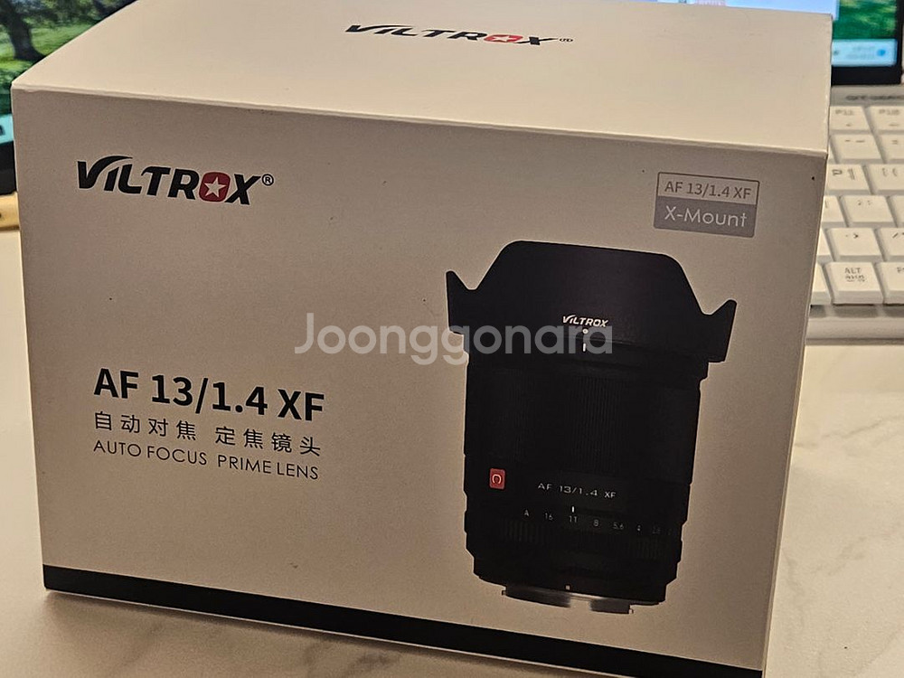 빌트록스 F1.4 AF 후지 X마운트 13mm 신동품--3