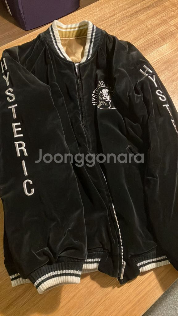 hysteric 히스테릭글래머 리버시블 스카잔--3
