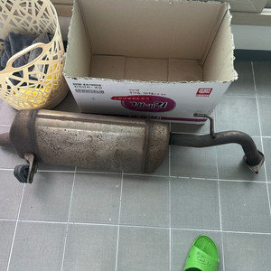 아반떼ad 순정 머플러