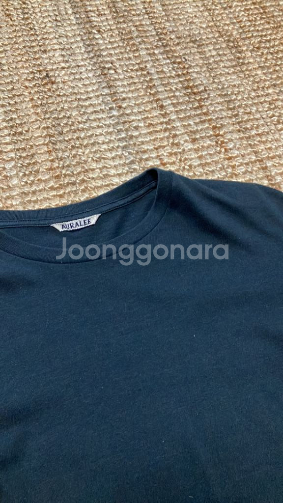 auralee 오라리 심리스 티셔츠--1