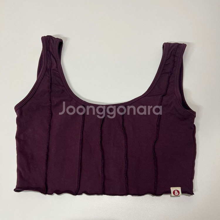 부기무드라 Neci stripe crop top--2