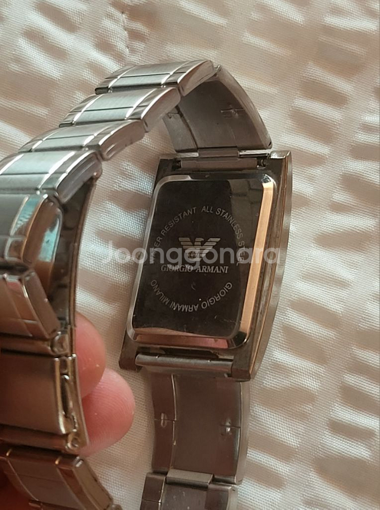 엠포리오 아르마니 여성시계ㆍ메탈ㆍ실버ㆍ소장품 [판매]--4