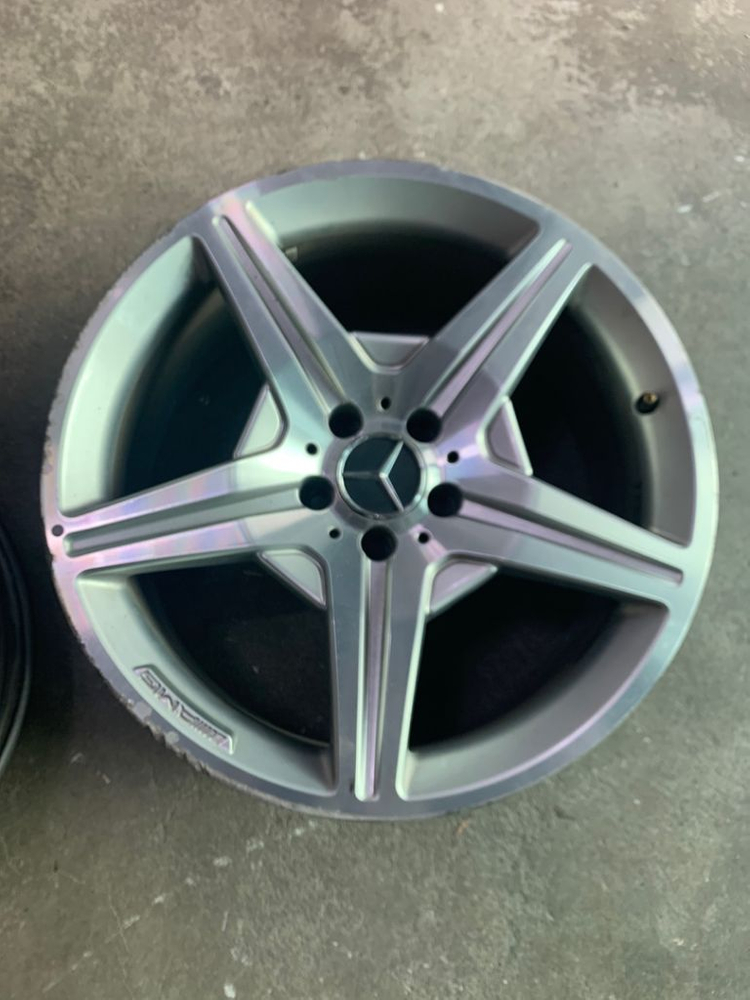 벤츠 정품 AMG 19인치 휠 4짝 한대분+휠볼트20개--5