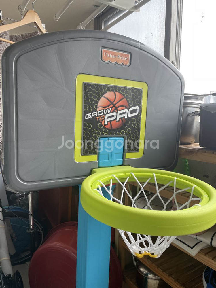 피셔프라이스 농구대 높이조절 가능--3