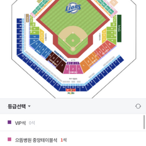 9월2일 삼성라이온즈 vs nc다이노스 블루존 테이블