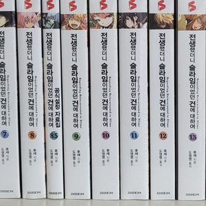 전생슬 라이트노벨 소설