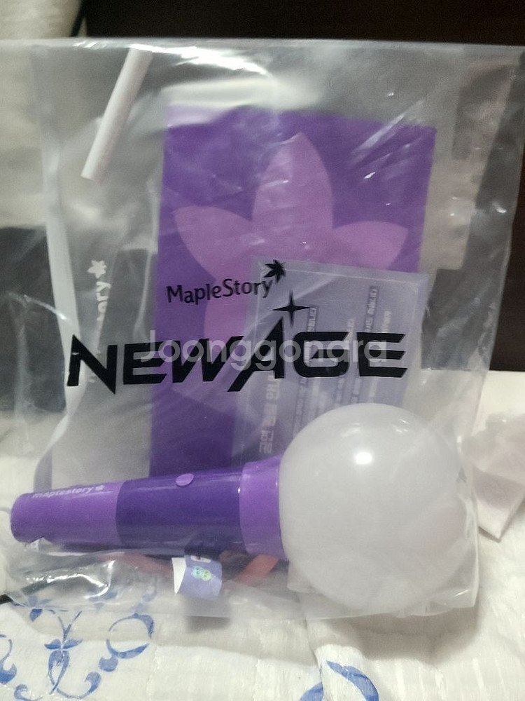메이플스토리 뉴에이지 응원봉--0