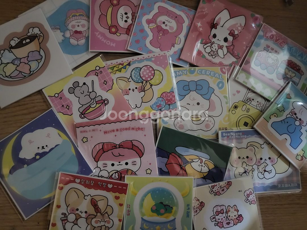 다꾸 포용 도무송 믹스(10장 500원) 판매--0