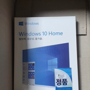 [미개봉] 윈도우10 Home FPP 정품 판매