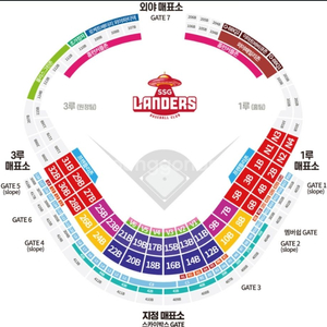 9/2 SSG vs 기아 1루 응원지정석