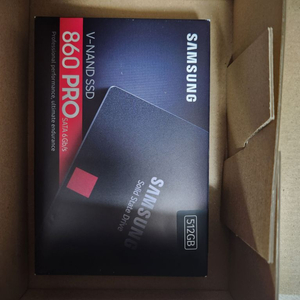 [미개봉]삼성전자 SSD 860PRO 512G