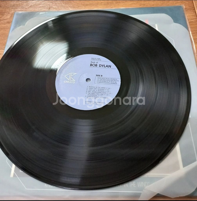 밥딜런 lp판 - knockin on heavens d--6