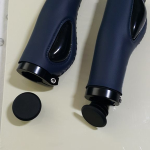 자전거 핸들그립 전기자전거 블루 퀵보드 가죽재질