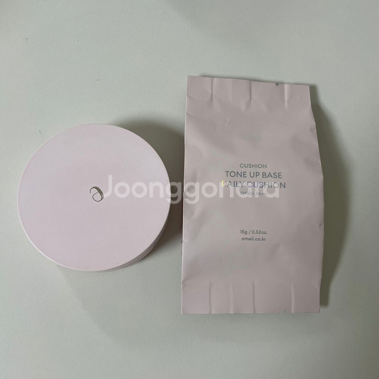 아멜리 톤업 베이스 데일리쿠션 도화(본품+리필)--0