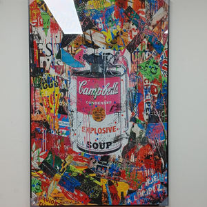 캠벨 수프 팝아트 모던 그림 인테리어 대형 포스터 액자