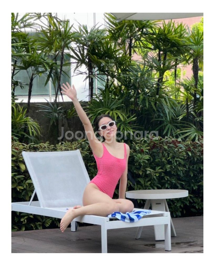 베르사체 수영복 레브벨벳 예리 모노키니 원피스 수영복--1