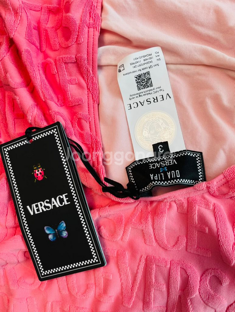 베르사체 수영복 레브벨벳 예리 모노키니 원피스 수영복--6