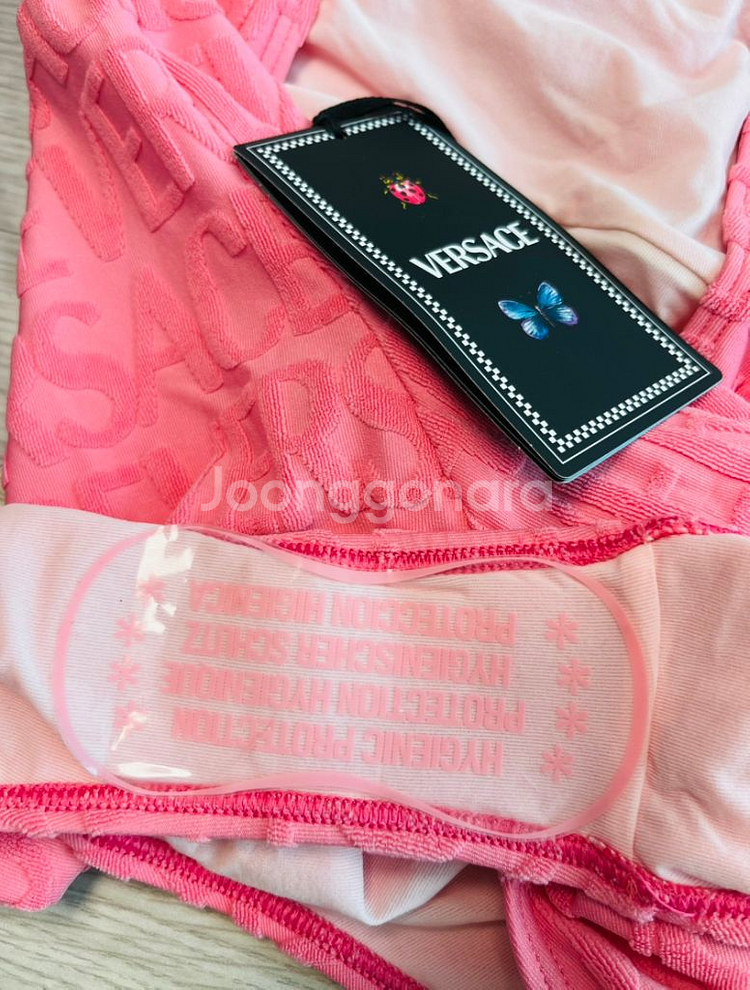 베르사체 수영복 레브벨벳 예리 모노키니 원피스 수영복--7