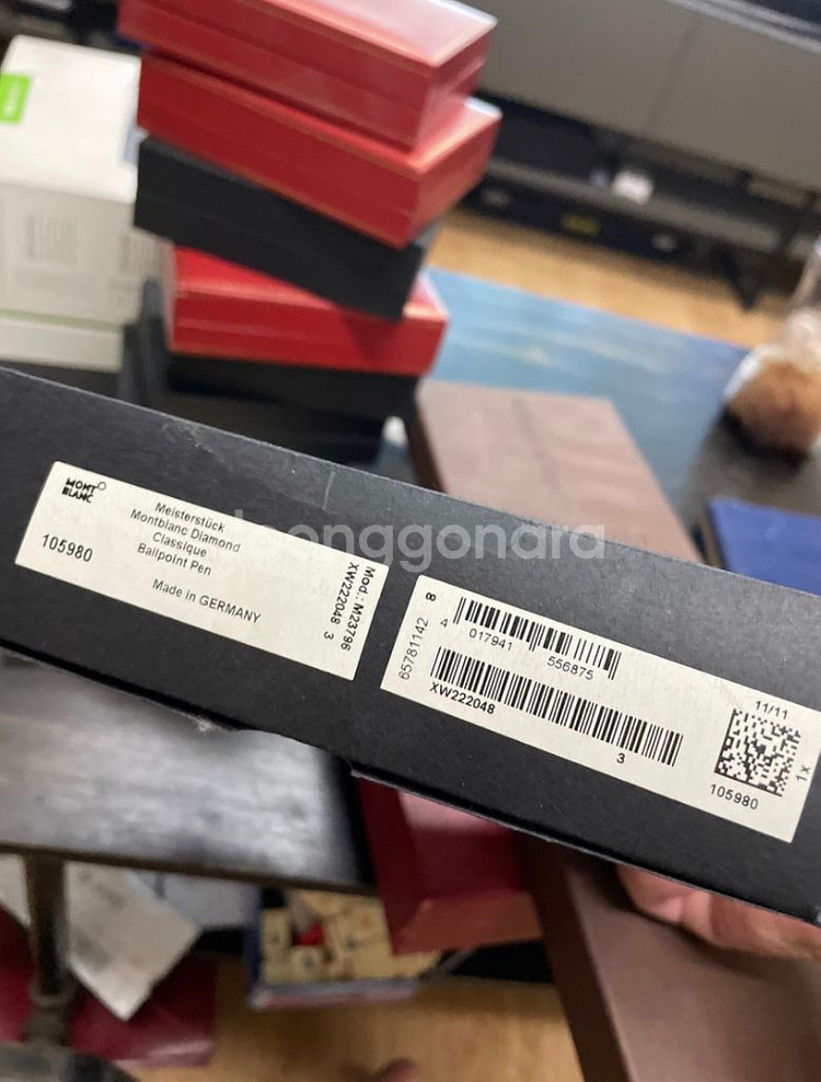 몽블랑 다이아몬드 펜--0