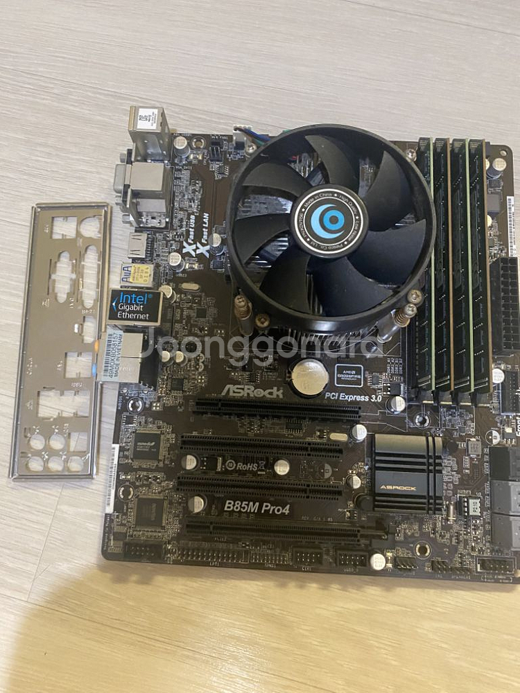 CPU E3 1230V3 보드셋, ram--0
