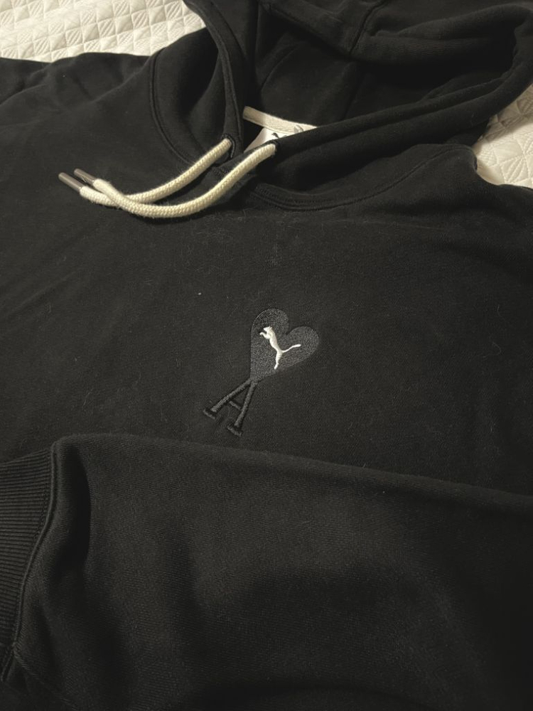 아미X퓨마 블랙 후드티 (XXL) 이미지