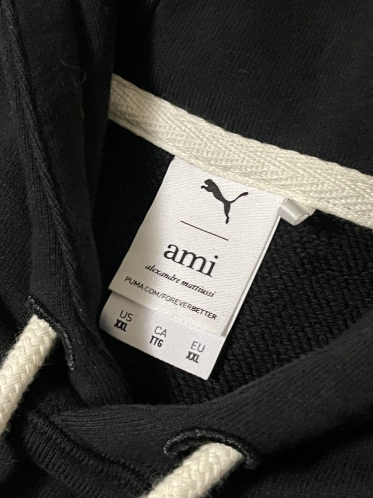 아미X퓨마 블랙 후드티 (XXL) 이미지