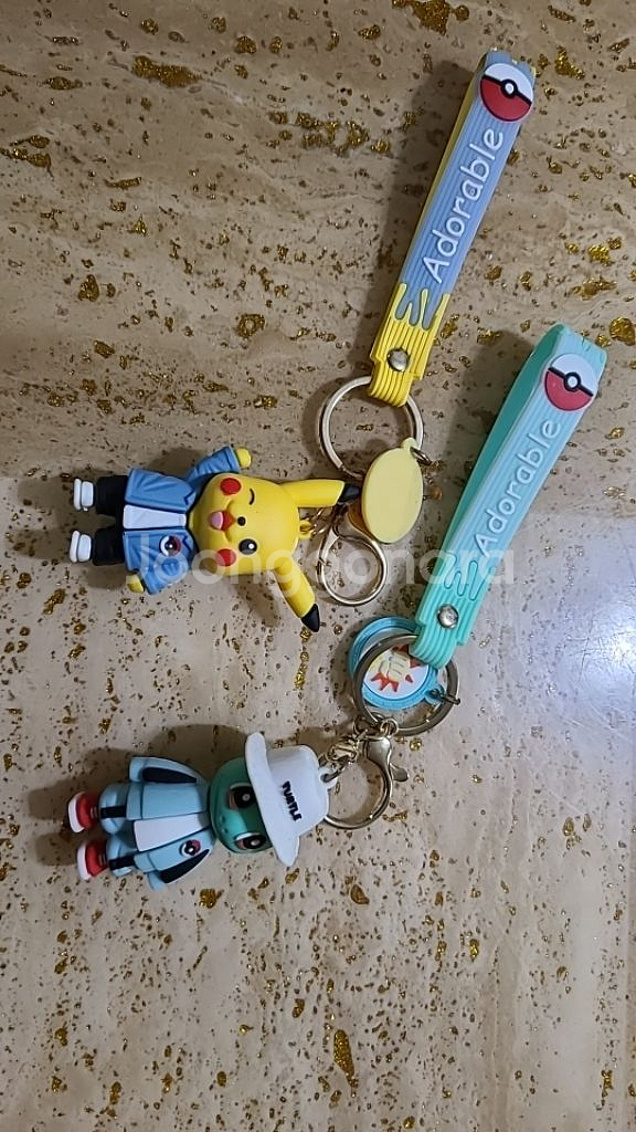 포켓몬스터 레이서 레이싱 키링--0
