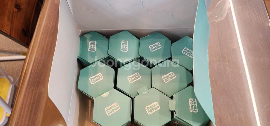 라인프렌즈 정글브라운 피규어--1